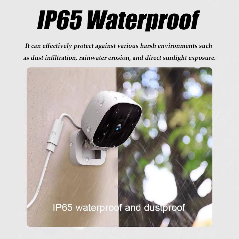2025 New 4K Security Camera Full-color Night Vision WiFi Monitor With 2-way Audio IP65 Waterproof Motion Detect Surveillance - Image 5