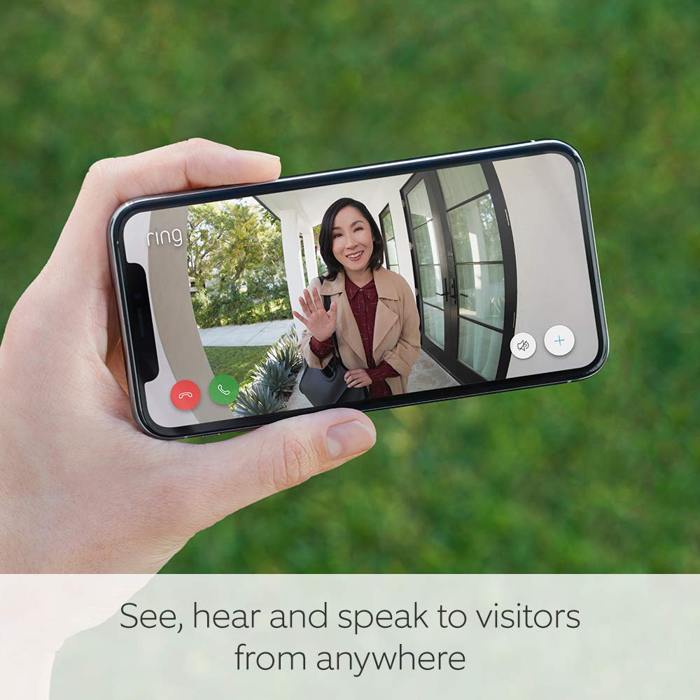 Wireless Video Doorbell Security Camera with HD video, improved motion detection, battery-powered and easy installation - Image 3