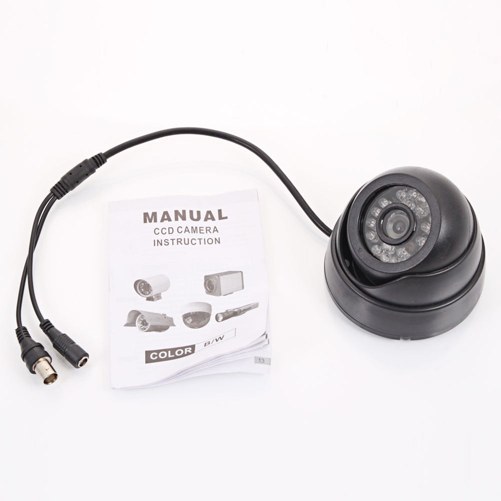 1200TVL 24 LED IP Camera Outdoor Security IR Night Vision CCTV Camera Monitor 1/3"CMOS COLOR Dome Camera Built-in 3.6mm Lens - Image 6