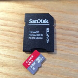 SanDisk Ultra microSD Card with Adapter